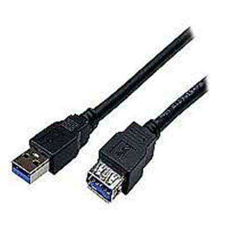 EZGENERATION USB3SEXT6BK Superspeed USB 3.0 Extension Cable Black EZ133662